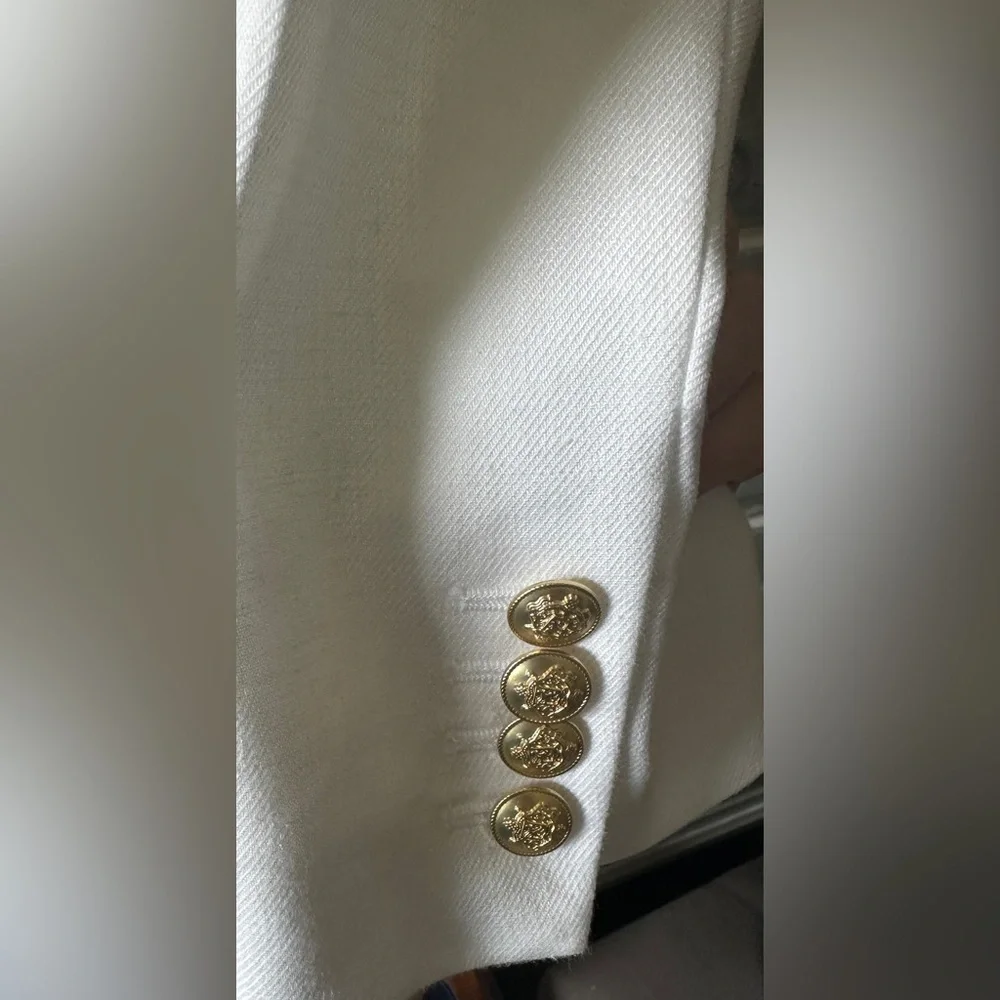 J. Crew Bristol Blazer in Stretch Linen Blend NWOT - Picture 3 of 7